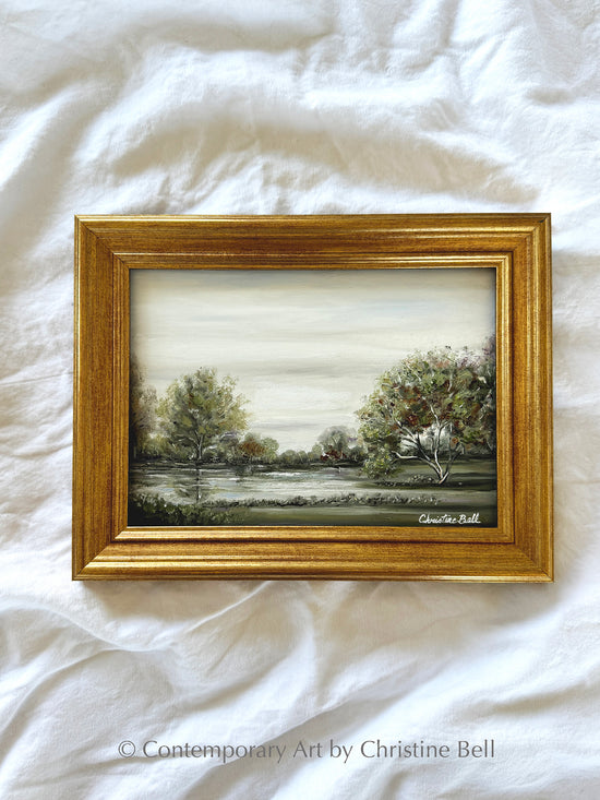 "Time Stands Still" GICLÉE PRINT, Tree Landscape, FRAMED / Un-framed