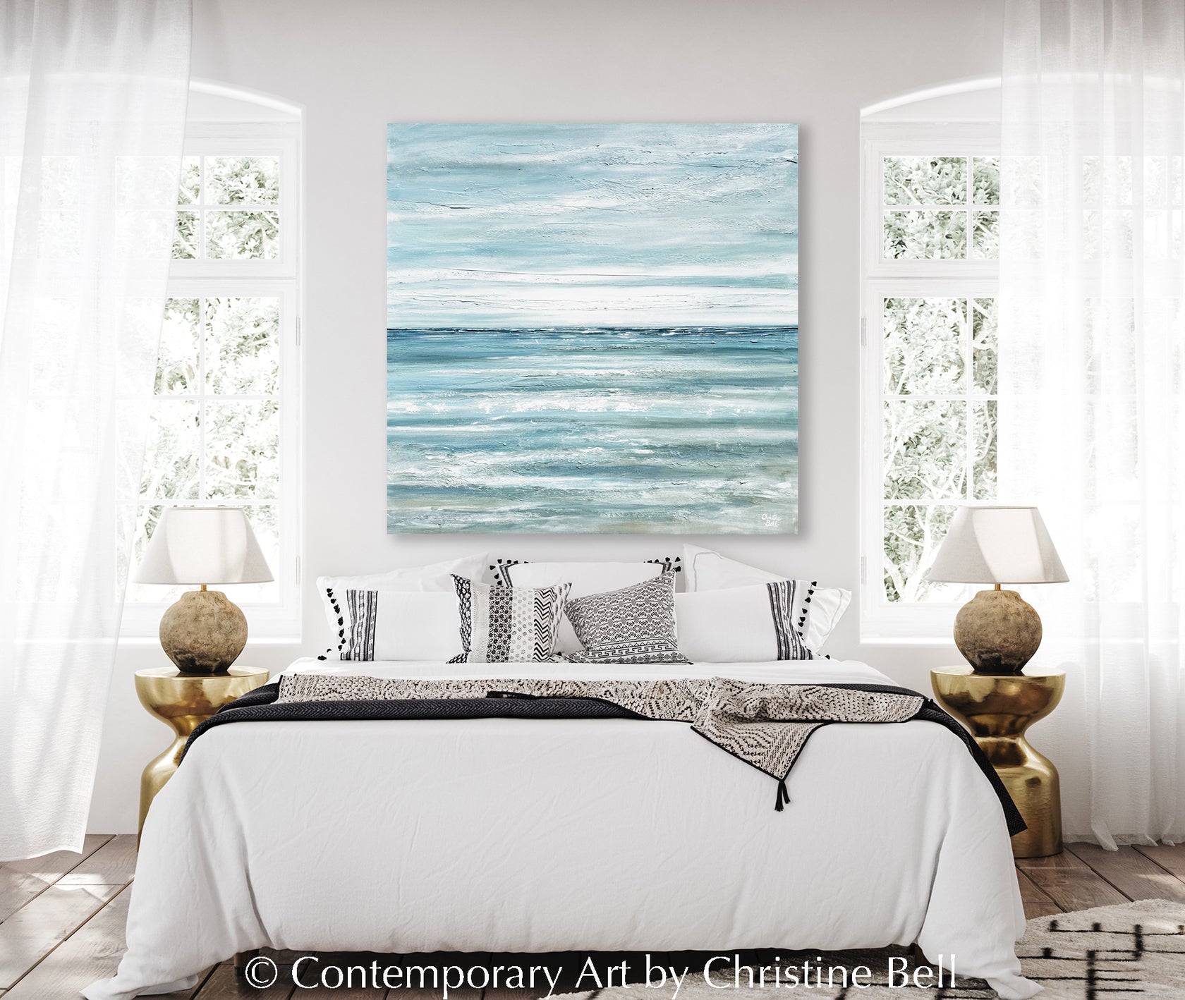 Contemporary Art by Christine -Original Abstract Modern Paintings Home