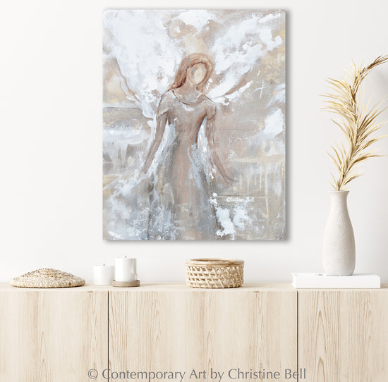 "Guiding Your Way" ORIGINAL ANGEL PAINTING