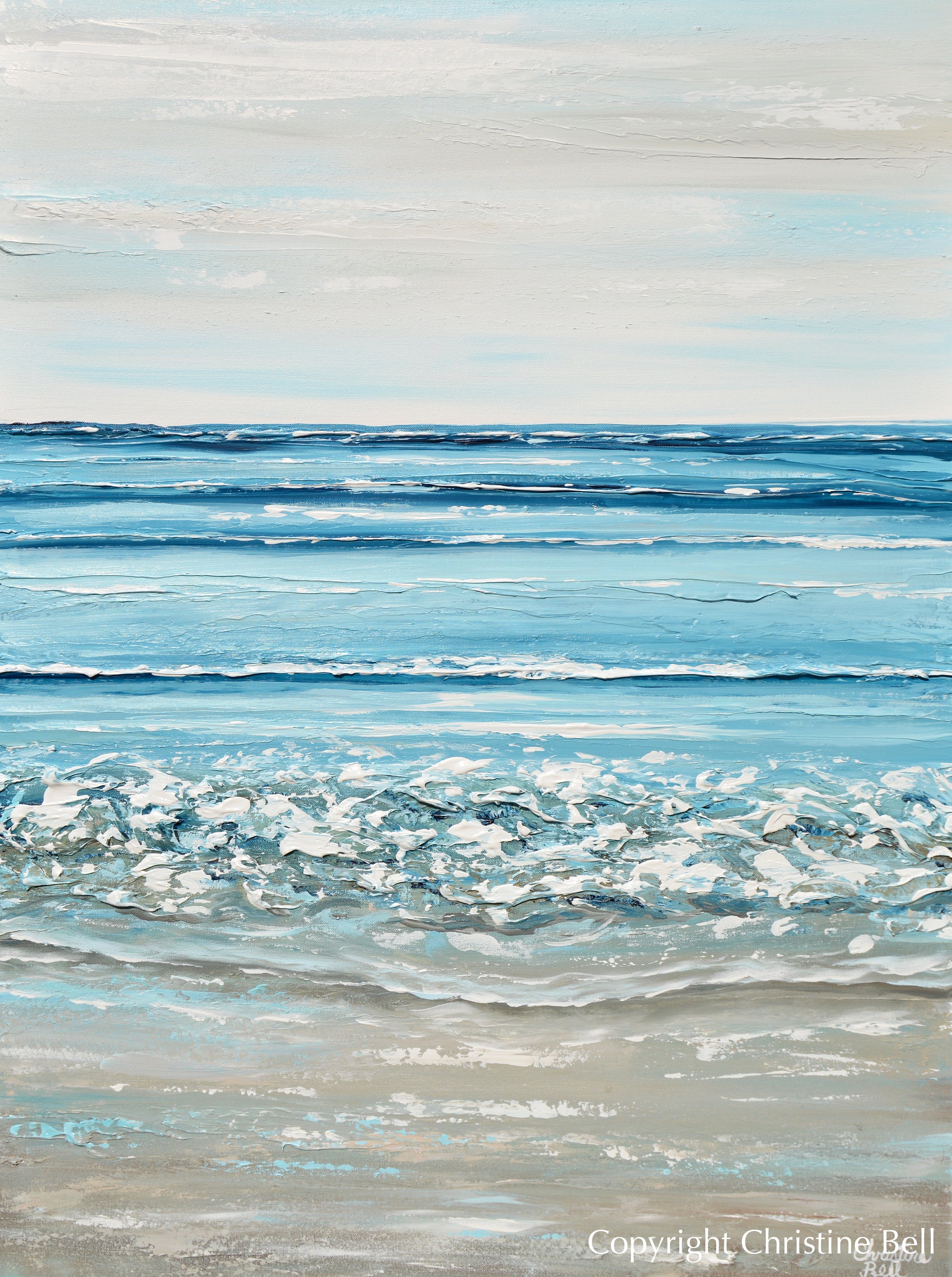 Take Me to the Sea – Contemporary Art by Christine